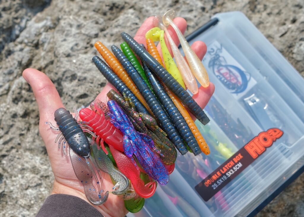 Wrasse fishing lure selection