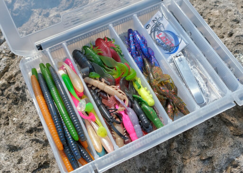 Wrasse fishing lure selection