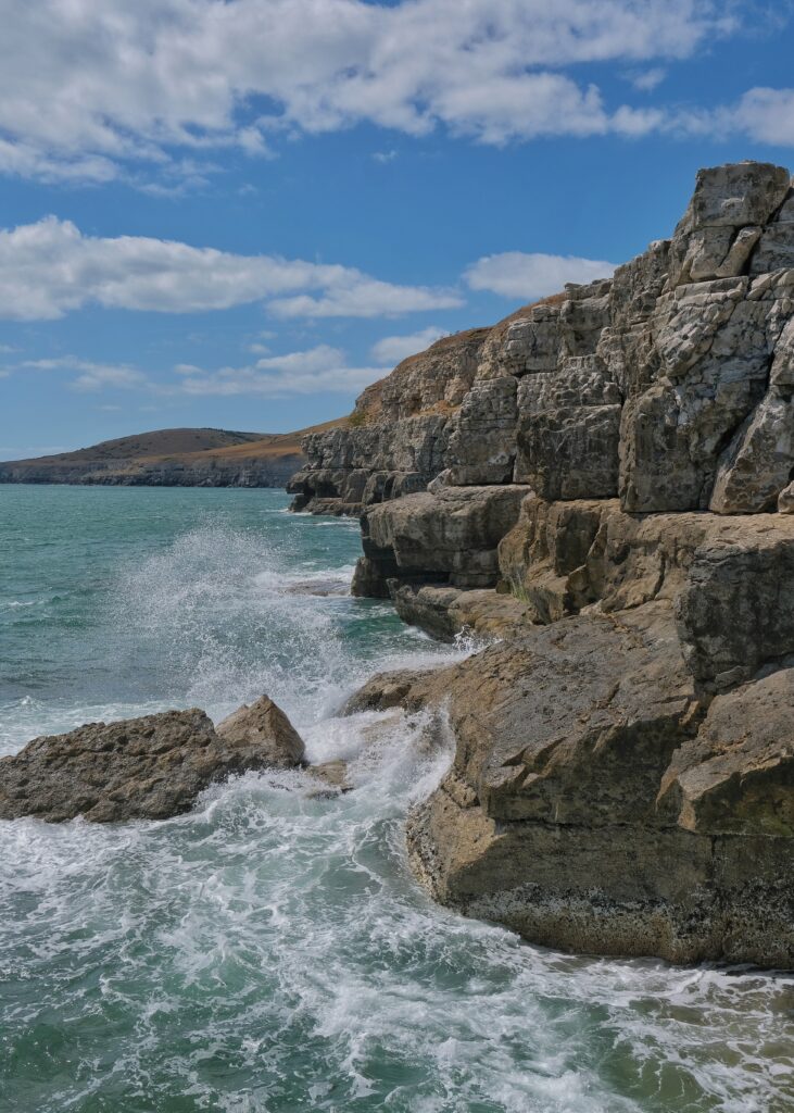 Rocky coast for ballan wrasse